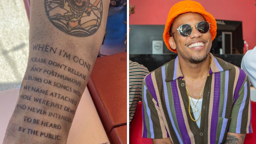 Anderson .Paak Has Tattoo Against Dropping His Music Posthumously