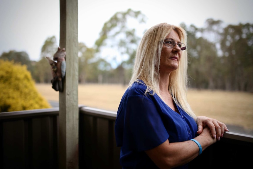 Tara Costigan's aunt, Maria Costigan, at her home in Canberra