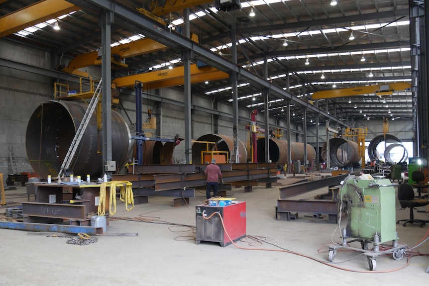 Wind turbine manufacture in Tasmania