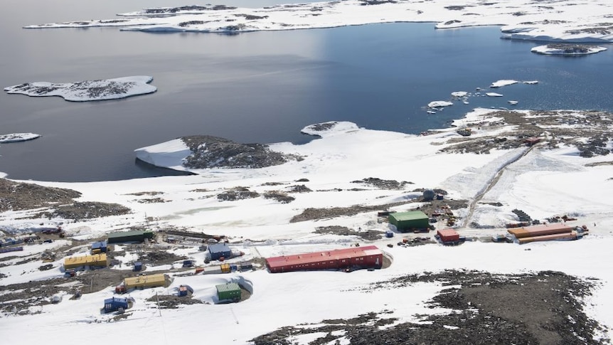 Casey research station on Antactica.