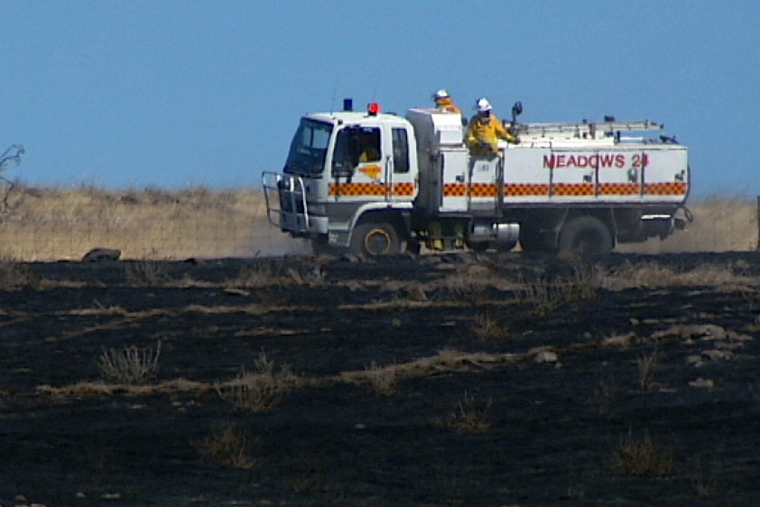 CFS truck battles fire at Woodchester