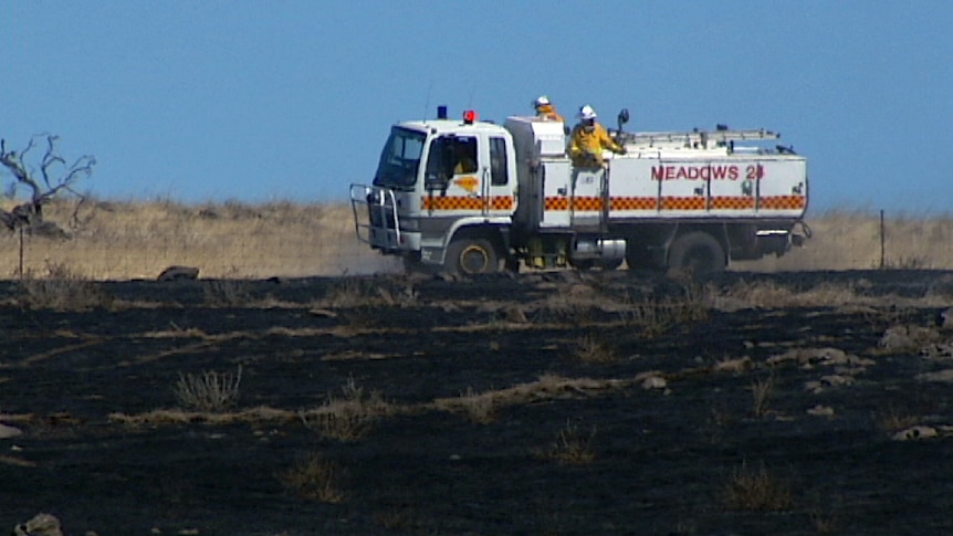 CFS truck battles fire at Woodchester