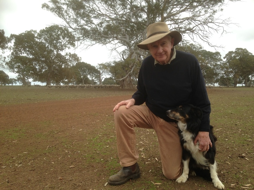 Victorian wool producer Peter Small