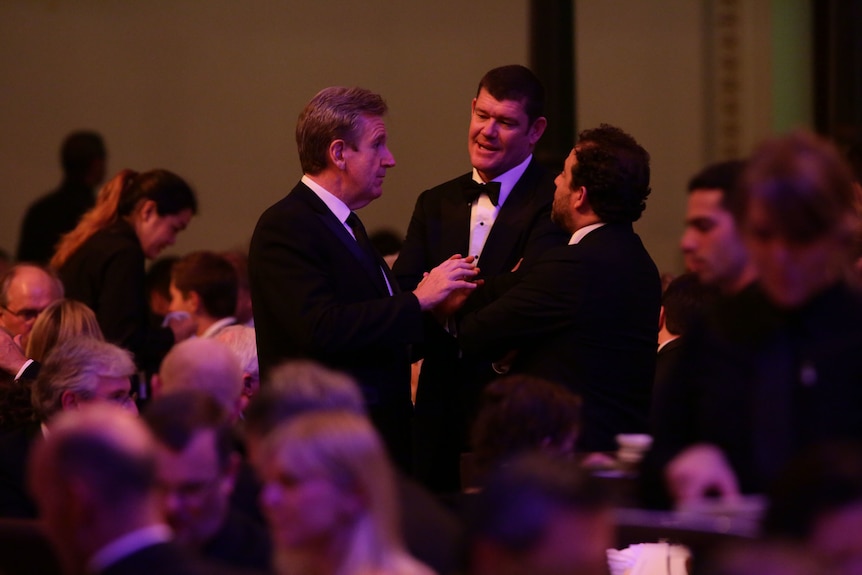 NSW premier Barry O'Farrell and James Packer
