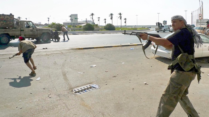 It is still not yet clear who is in control of Tripoli.