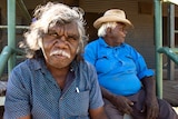 Senior Miriwoong man David Newry and Miriwoong elder Button Jones