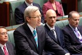 Kevin Rudd says he is optimistic about the future.