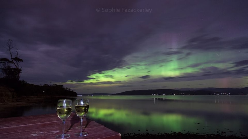 New year Aurora Australis