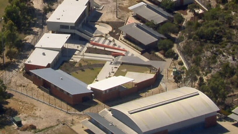 Aerial shot of Banksia Hill Detention Centre