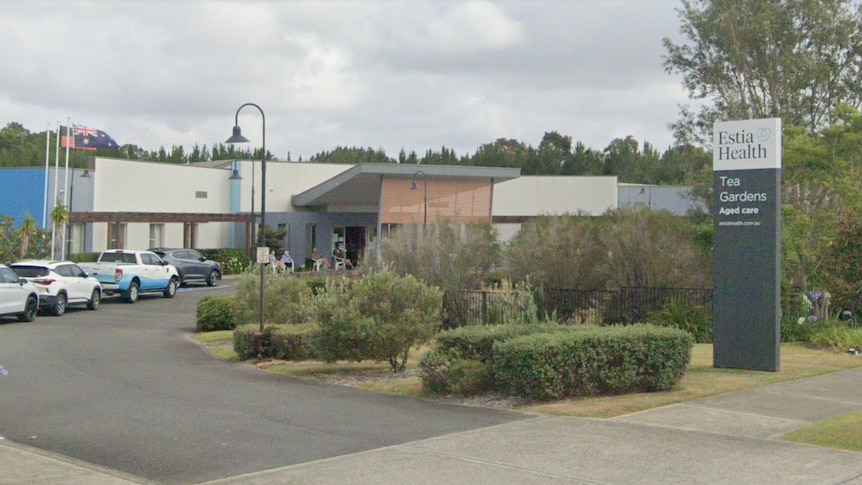 Exterior of a nursing home