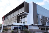 Front entrance of main building in Townsville hospital in north Queensland on September 4, 2018.