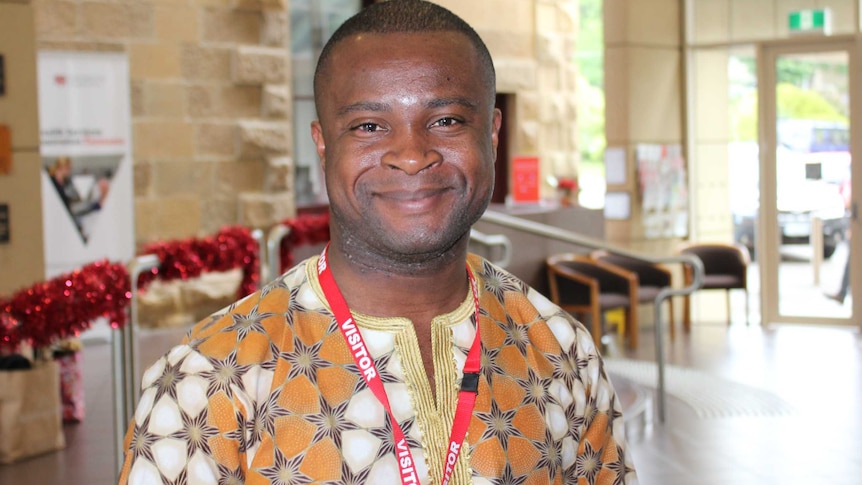 Chair of the Tasmania Multicultural Council, Alphonse Mulumba