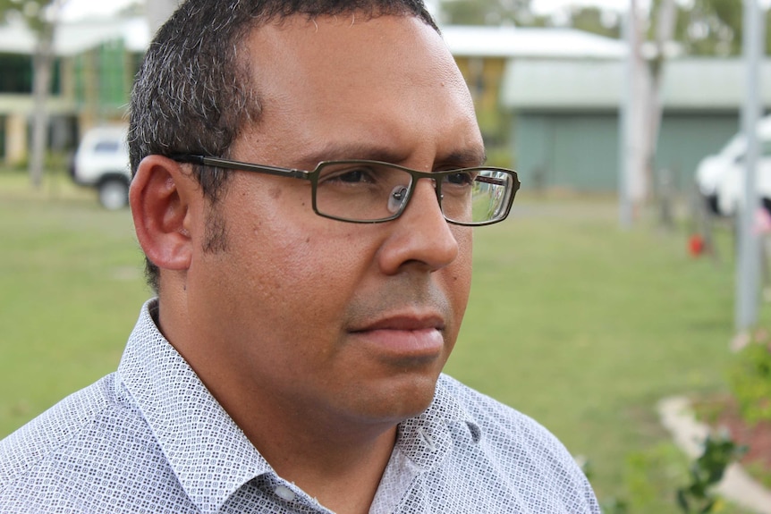 Indigenous psychologist Ed Mosby in Rockhampton.