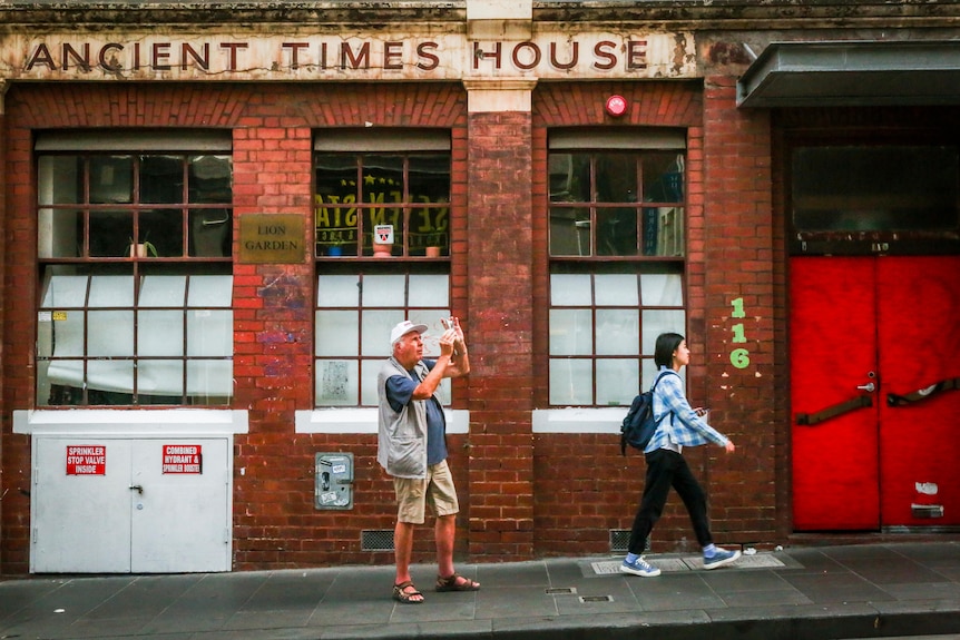 An image of Melbourne's Chinatown.