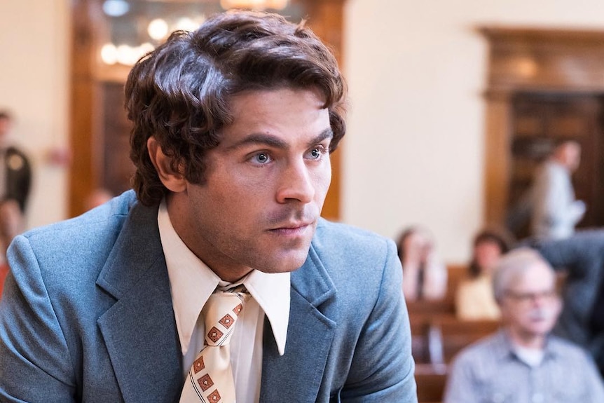 Zac Efron as serial killer Ted Bundy.