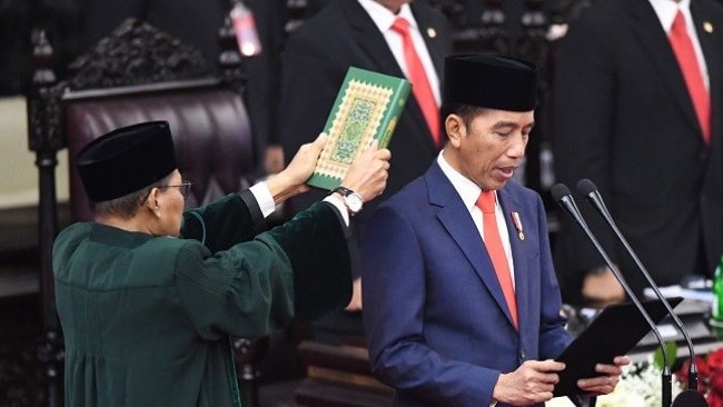 pelantikan Presiden Joko Widodo