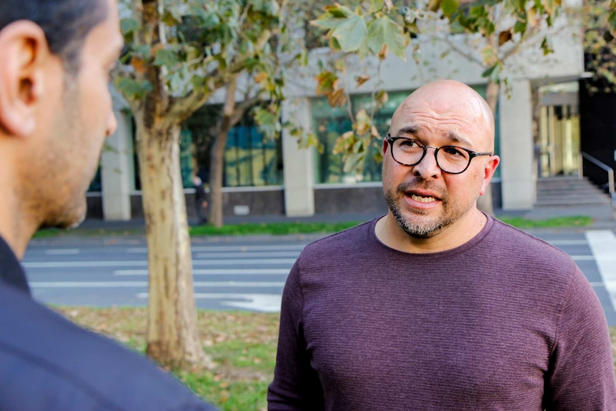 Scott Stephens, host of RN's The Minefield, in Melbourne.