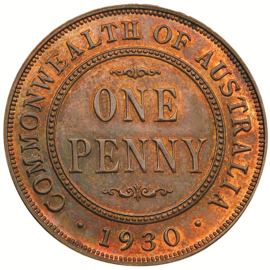 A rare Australian proof penny valued at $1.4 million dollars
