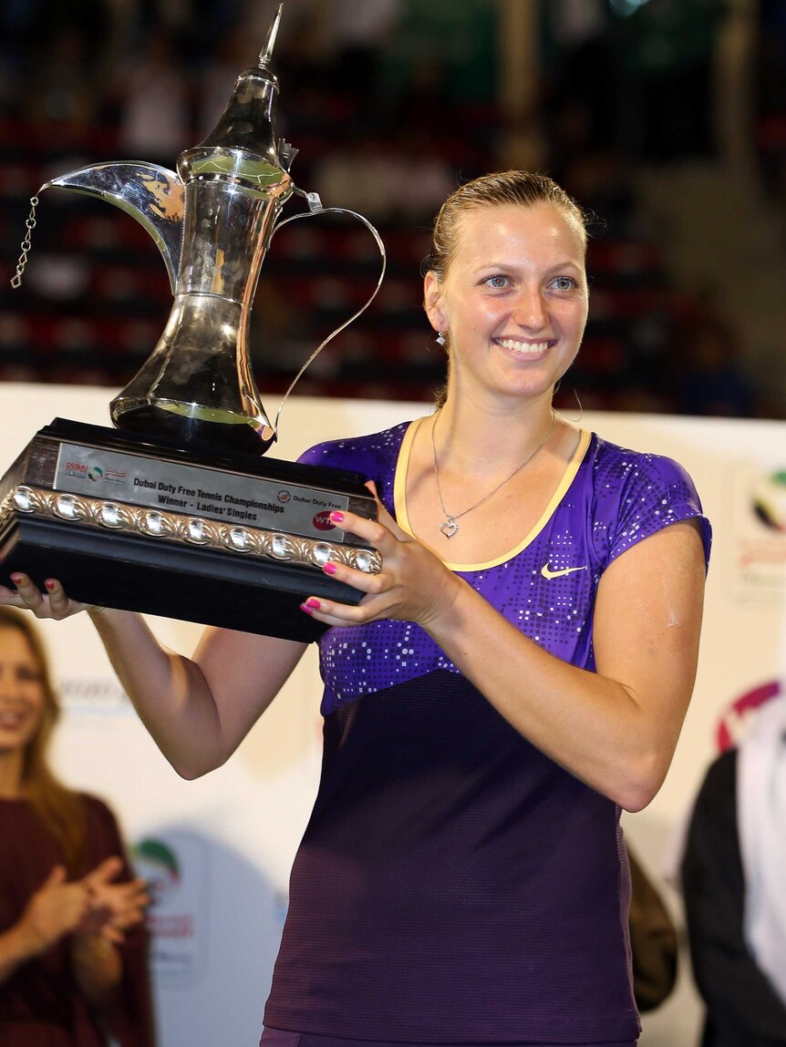 Petra Kvitova win Dubai Open
