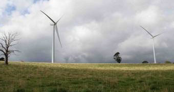 Hepburn Wind Project in Leonards Hill, Victoria.