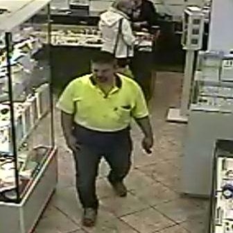 Man wanted over wedding ring theft