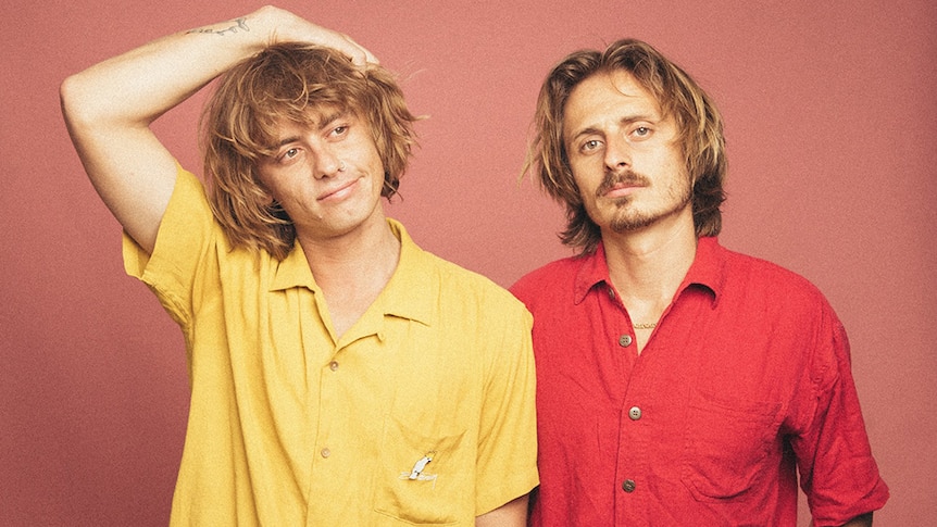 A 2019 press shot of Lime Cordiale