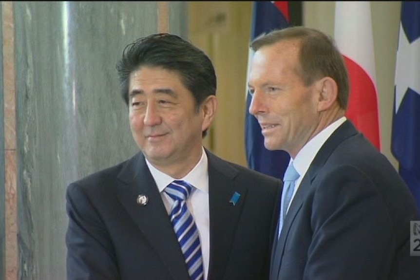 Japan, Australia to share defence technology and lift trade barriers