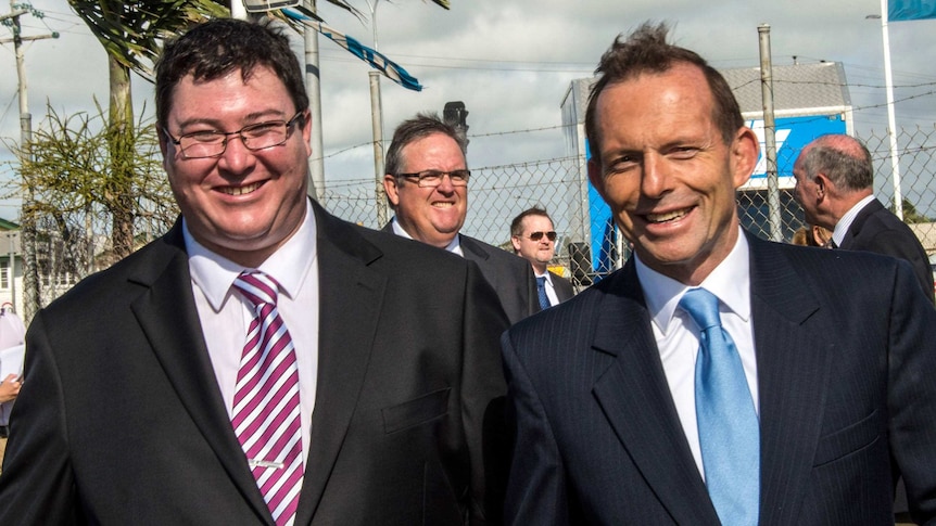 George Christensen and Tony Abbott