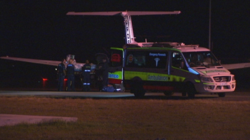 Another victim of the Ravenshoe explosion is flown to Brisbane for specialist burns treatment