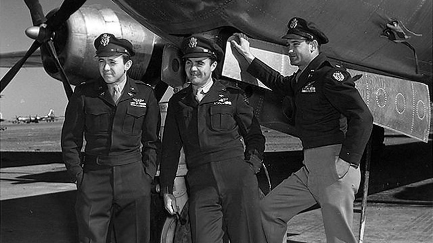 The crew of the Enola Gay