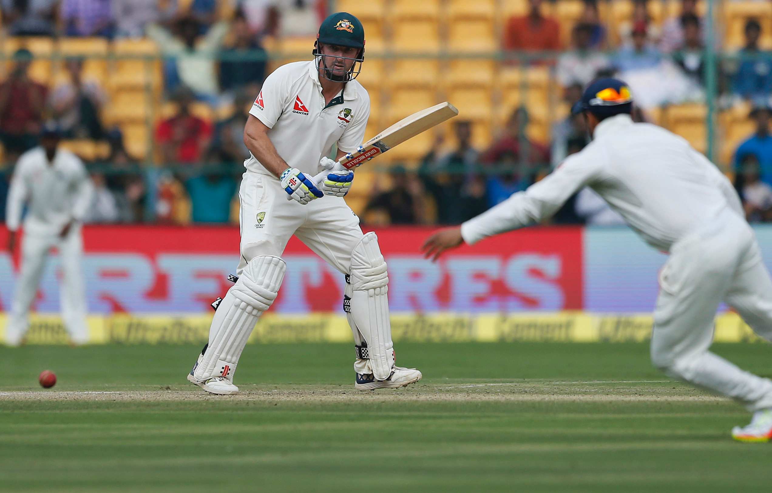 India v Australia: Second Test, day two in Bangalore as it happened ...