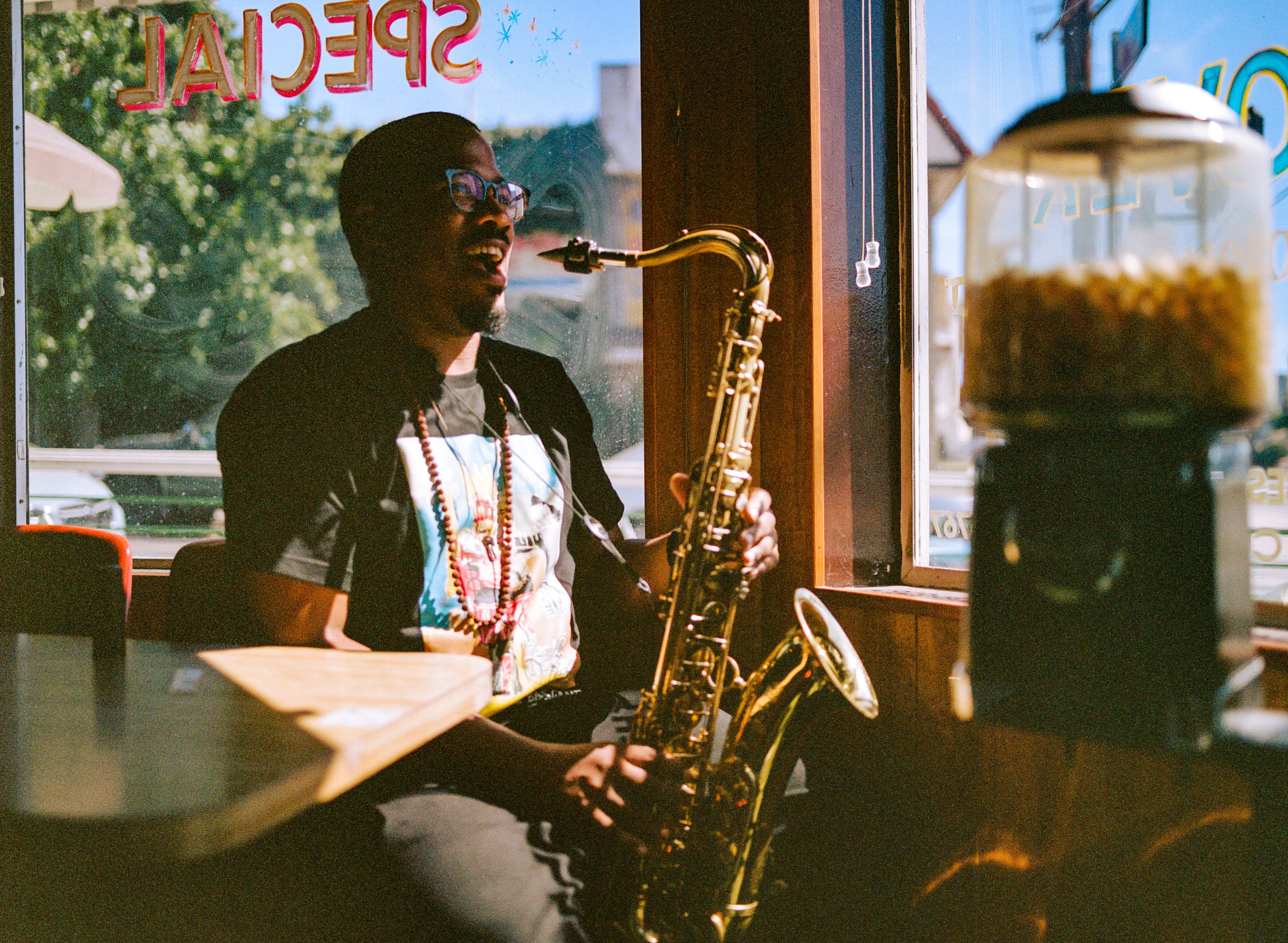 Inspiration and intention on the sax, and hopes pinned on the new Cultural Policy?