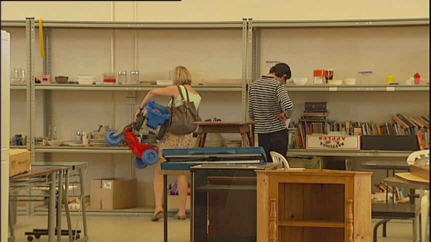 Charity tip shop opens for business in Brisbane
