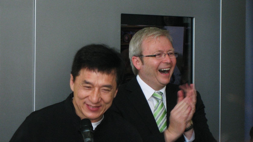 Jackie Chan opens science centre