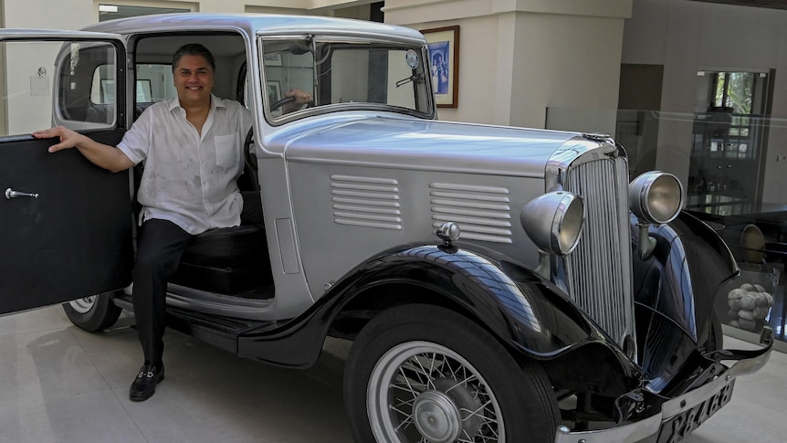 Prince Philip Sri Lanka car