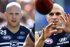 Composite: Ablett and Judd (Getty Images)