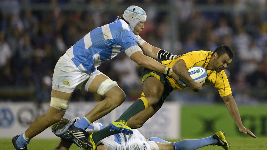 Beale brought down by Los Pumas