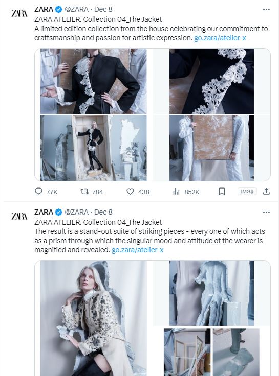 Zara pulls ads with mannequin wrapped in white cloth after Gaza