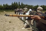 Taliban train in Afghanistan