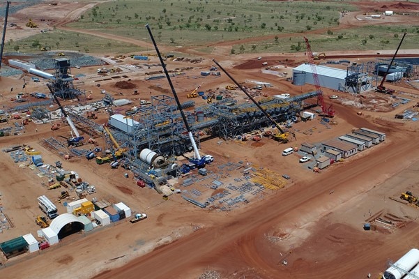 Pilgangoora Lithium Processing Plant in WA being built by RCR Tomlinson