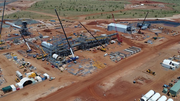 Pilgangoora Lithium Processing Plant in WA being built by RCR Tomlinson