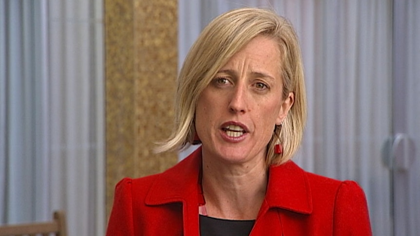 ACT Chief Minister Katy Gallagher spoke to the Australian Nursing Federation forum.