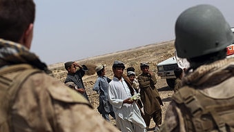 Marines On Patrol in Helmand Province (Getty Images: Chris Hondros)