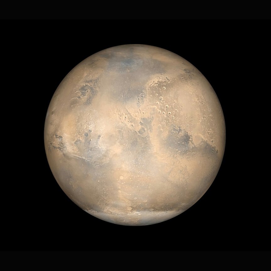  A simulated view of Mars