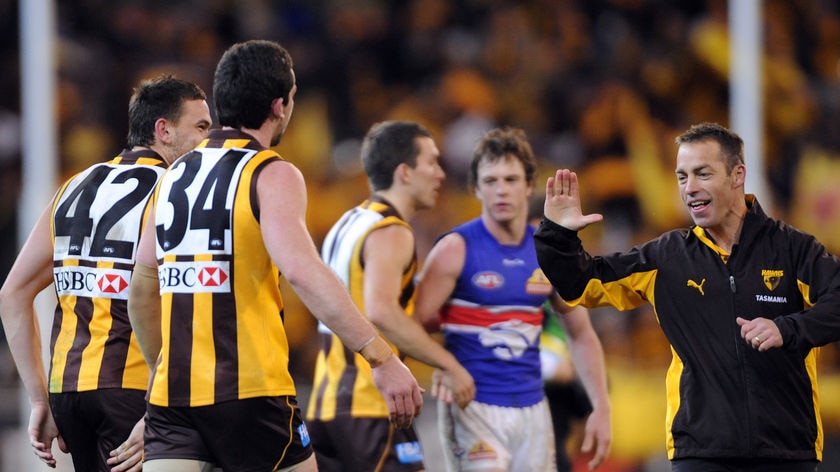 Flag contender ... The Hawks are shaping up for a tilt at the premiership