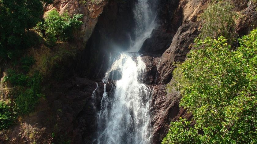 Wangi Falls is a popular swimming spot in Litchfield National Park.