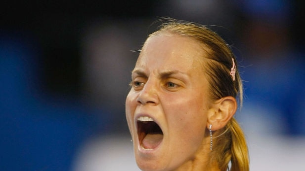 Dokic was forced to dig deep on Rod Laver Arena.