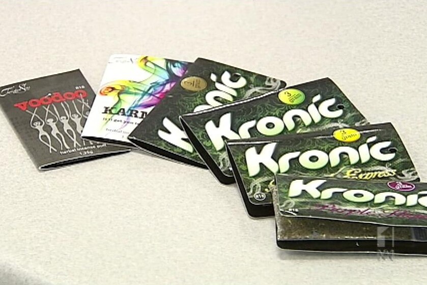 Packets of Kronic (7pm TV News WA:ABC)