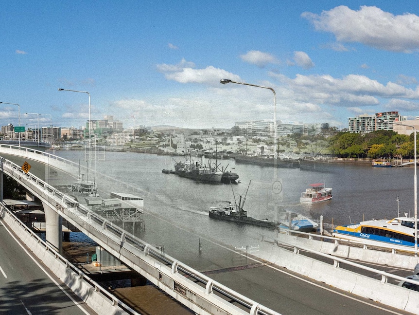 Transitions 1914-2014, The Brisbane River