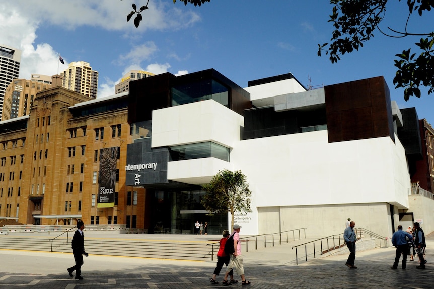 The new wing of the Museum of Contemporary Art.